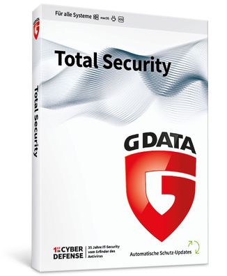 G DATA Total Security / 3 PC / 1 Jahr / KEY / ESD