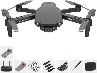 Quadcopter MeterBew1147 E99 PRO2 Mini RC Drohne HD Kamera