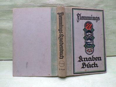 Georg Gellert Flemmings Knabenbuch 1922 Menzel Roloff 3. Band FS L