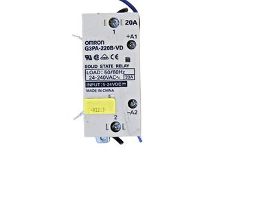 Omron Halbleiterrelais G3PA-220B-VD 20A Used