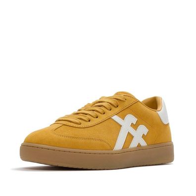 FitFlop Damen Sneakers The Dash T-Toe Suede A6I Turmeric/Urban White-41