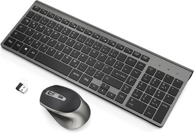 J Joyaccess 2,4 GHz Kabelloses Maus-Tastatur Set