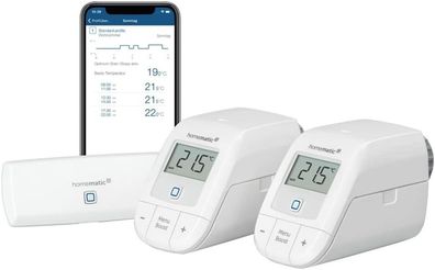 Homematic IP Thermostat für Smart Home Heizung – WLAN, digitale Heizungssteuerung mit