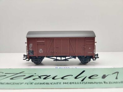 Märklin H0 AC 00773-03 gedeckter Güterwagen Gms30 Oppeln aus Display / NEM / DB