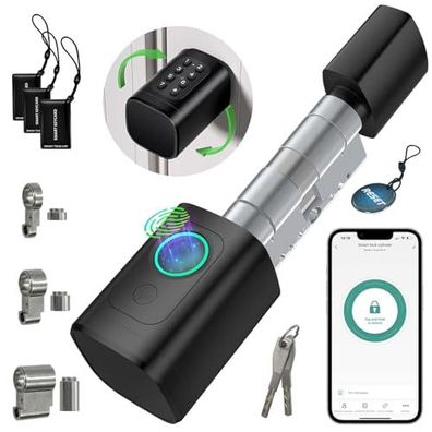 AVATTO Smartes Türschloss mit Fingerabdruck- und Passwortfunktion
