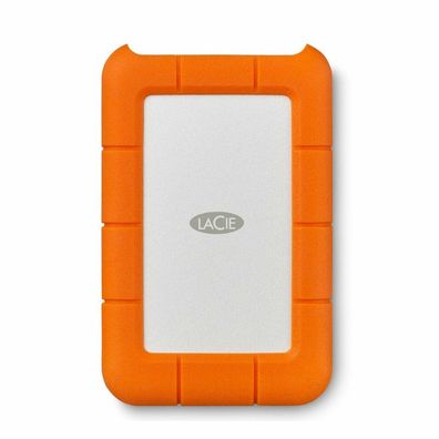 Rugged Mini SSD 2 TB, Externe SSD (orange/silber, USB-C 3.2 Gen 2x2 (20 Gbit/s))