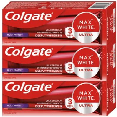 Zahnpasta Max White Ultra Protect Trio 3 x 50 ml