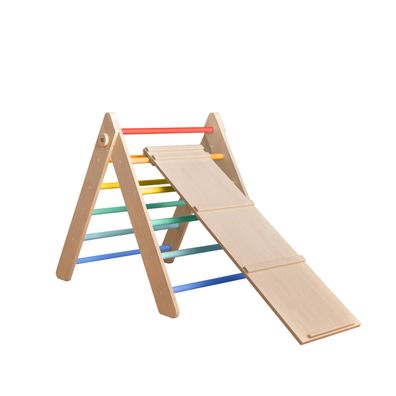 BusyKids Pikler Kletterdreieck mit Rutsche