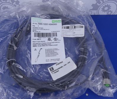 Murr Elektronik 7000-12221-6340500 Kabel 5m/M12