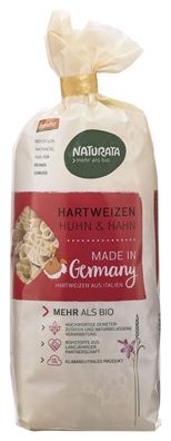 3x Naturata Huhn&Hahn Kindernudeln, Hartweizen hell 250g