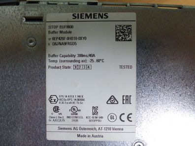 Siemens Sitop 6EP4297-8HB10-0XY0