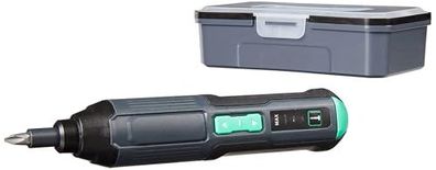 Akku-Schraubendreher Amazon Basics by SKIL 3,6V (4V Max) mit 34-tlg. Bit-Set und