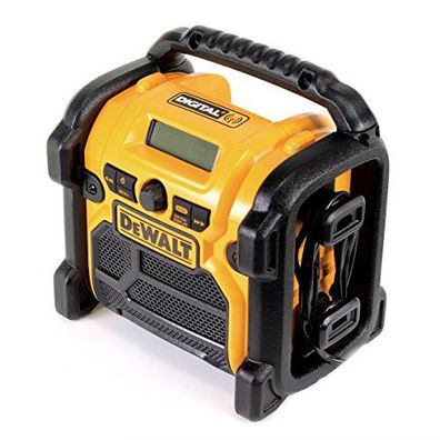 DeWalt DCR020-QW Kompaktes Baustellenradio XR Akku/Netz
