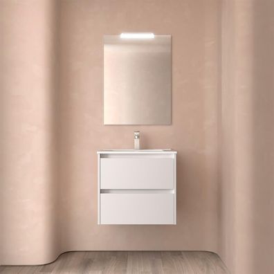 BALTIC Komplett-Set 700 2 Schubladen White Satin