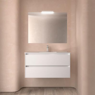 BALTIC Komplett-Set 1000 2 Schubladen White Satin