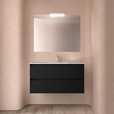 BALTIC Komplett-Set 1000 2 Schubladen Black Satin