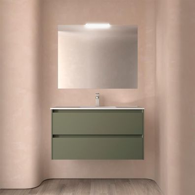 BALTIC Komplett-Set 1000 2 Schubladen Green Satin