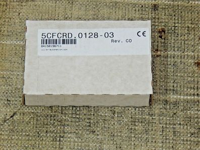 B&R 5CFCRD.0128-03 Compact Flash Card 128MB Rev. C0