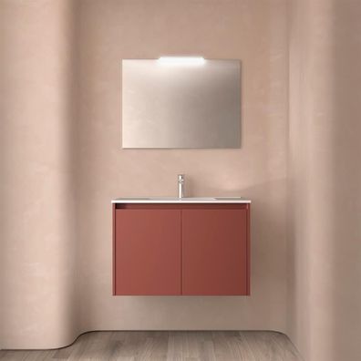 BALTIC Komplett-Set 800 2 Türen Red Satin
