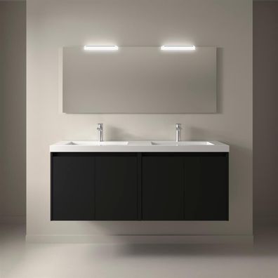 BALTIC Komplett-Set 1400 4 Türen Black Satin