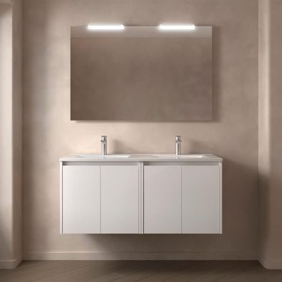 BALTIC Komplett-Set 1200 4 Türen White Satin