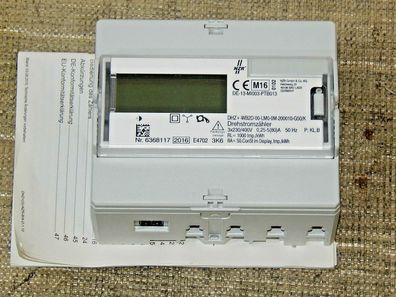 NZR Wechsel-/Drehstromzähler DHZ+WB2D-00 LM0-0M-200010-G50/5