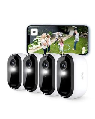Arlo Essential 2 HD, WLAN-Kamera, 6 Monate Autonomie, Nachtsehen