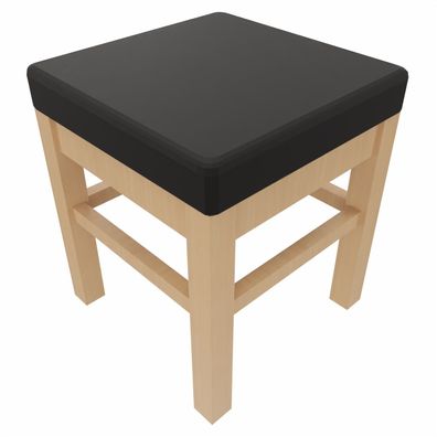 Schwerlasthocker Alexander – Robuster Sitzhocker für Senioren – 47cm Sitzhöhe