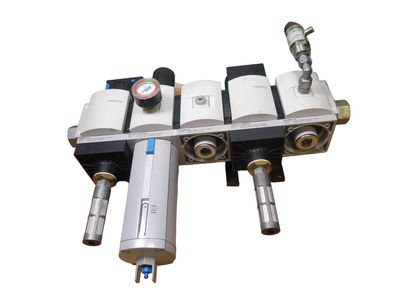 FESTO MS9-EM-1-VS+LFR-1-D6-C-U-M-A4 + FRM-1-A4 + SV-1-C-10V24P+FRM-1-A4 s. Bilder
