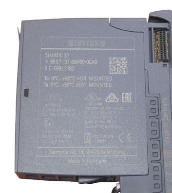 Siemens 6ES7 131-6bf00-0ca0 6ES7131-6bf00-0ca0+ 6es7 193-6bp20-0ba0