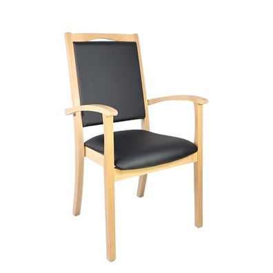 Alexander Hochlehner Seniorenstuhl – Ergonomischer Armlehnenstuhl für Senioren u
