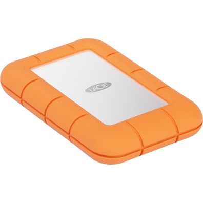 Rugged Mini SSD 500 GB, Externe SSD (orange/silber, USB-C 3.2 Gen 2x2 (20 Gbit/s))