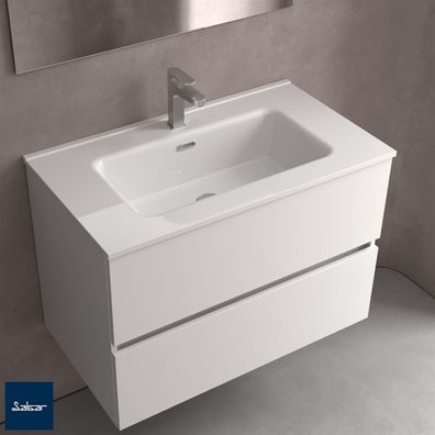 Waschtisch Constanza 610 Porzellan WEIß 610 x 20 x 460 mm