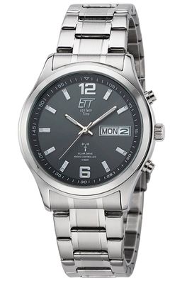 ETT Eco Tech Time Solar Drive Funk Herren-Armbanduhr Gobi EGS-11247-22M