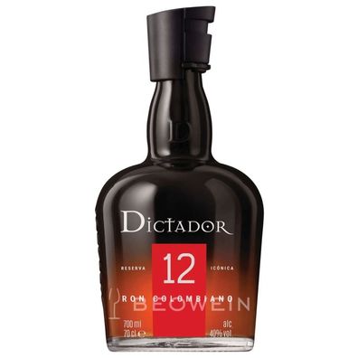 Dictador 12 Reserva Premium 0,7 l - Rum aus Kolumbien
