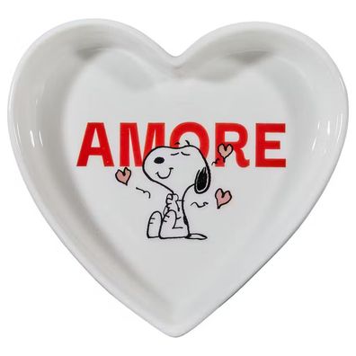 Peanuts Snoopy Keramik Schmuckschale Amore 10x10 cm