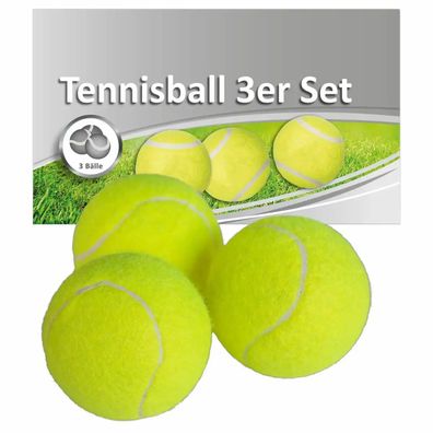 Iden Basic Tennisbälle Klasse A - 3 Stück