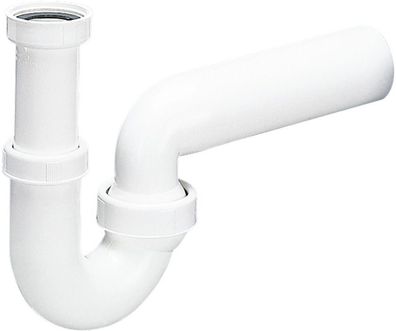 Dallmer Röhren-Siphon 100/0 ohne Waschgeräte-Anschluss 11/2 xDN 40