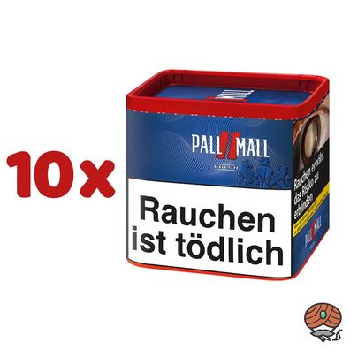 Pall Mall Red Volumentabak/Tabak/Stopftabak Dose 10x 38g