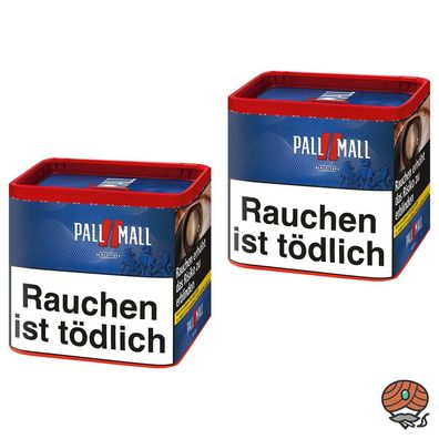 Pall Mall Red Volumentabak / Tabak / Stopftabak Dose 2x 38g