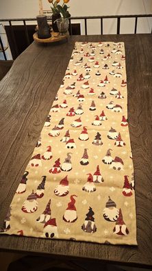 Tischdecke - Läufer Weihnachten Weihnachtswichtel
