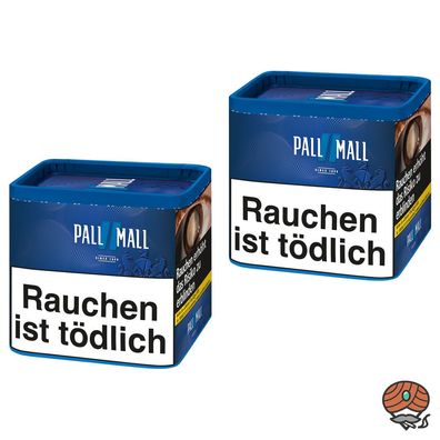 Pall Mall Blue / Blau Zigarettentabak / Stopftabak Dose 2x 38g