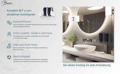 Komplett-set Handhygiene SENSOR: Desinfektion und Schaumseife