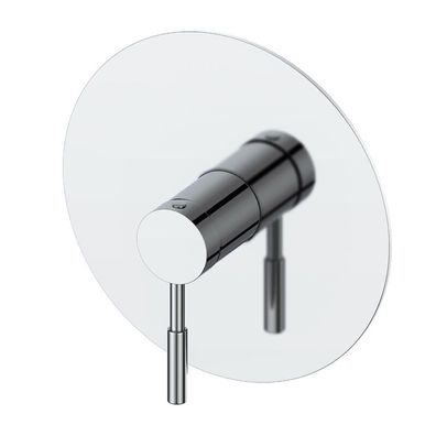 Beitz & Walz Aqvadesign Fertigmontageset Brause / rund/ neu / chrom f. C-Box