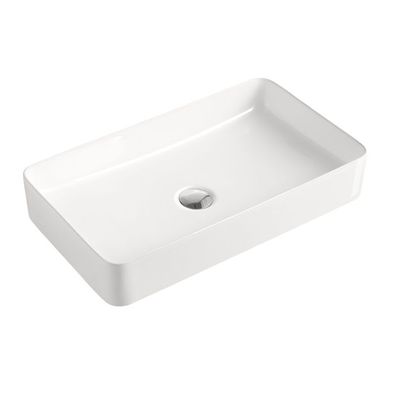 Beitz & Walz AqvaCeramica Aufsatzbecken "SlimRim" o. Überl. 605 x 350 mm weiß