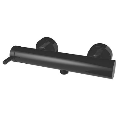 Beitz & Walz Aqvadesign Brause-Ehm. 1/2" / rund / neu / schwarz