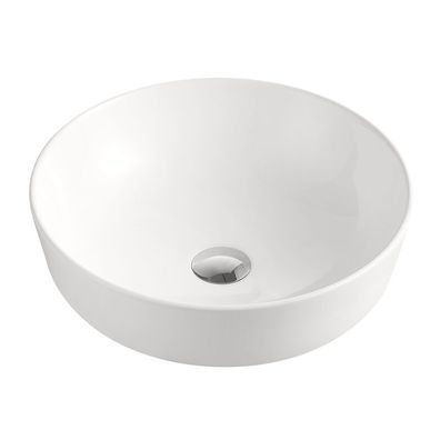 Beitz & Walz AqvaCeramica Aufsatzwaschtisch 415 mm 'SlimRim'- weiß