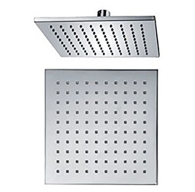 Beitz & Walz Aqvadesign Kopfbrause 200 mm / eckig / chrom