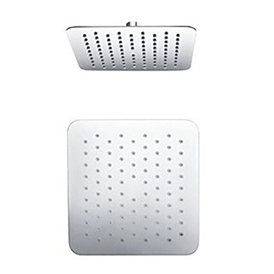 Beitz & Walz AqvaShower Kopfbrause 200 x 200 x 2 mm, Edelstahl-poliert