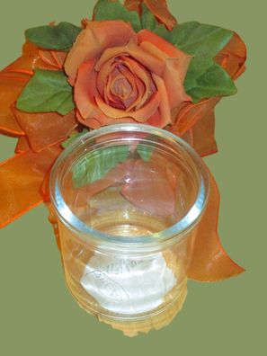 Dekoration Glas Höhe ca. 8 cm